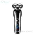 Shaving Machine VGR V-309 washable waterproof electric men shaver Factory